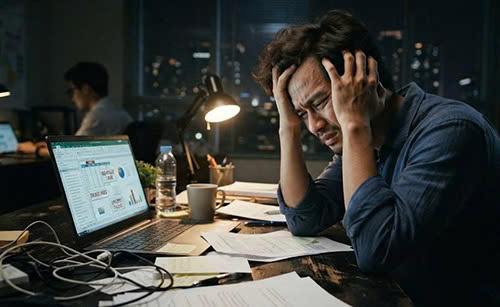 Bủn rủn tay chân sau khi quan hệ do mất ngủ và stress